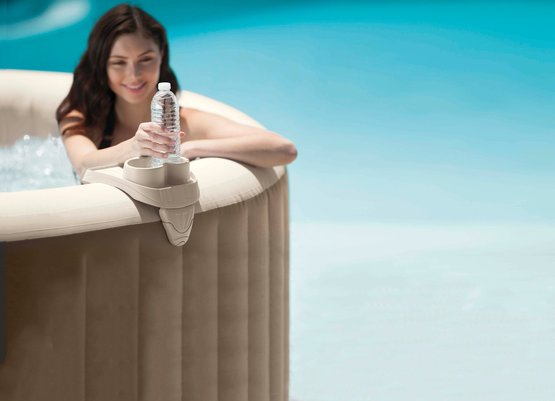 Intex Ablagetablett mit integriertem Getränkehalter