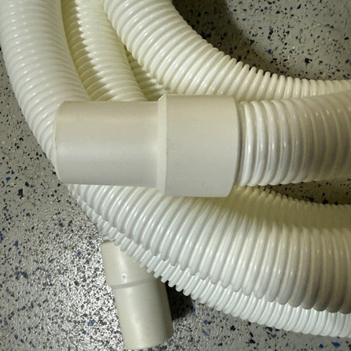 Schwimmbadschlauch weiß Ø 38 mm, 7,5 m, stärkeres Material