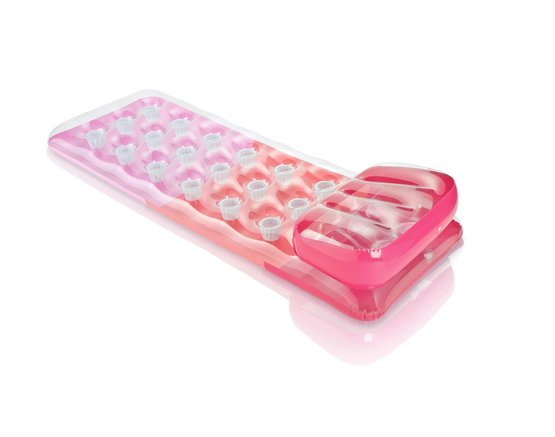 Intex 18 Taschen Luftmatratze Rosa