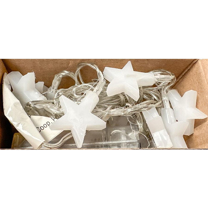2,2 m Sternenkette 20 LED, USB oder Batterie, Innenbereich