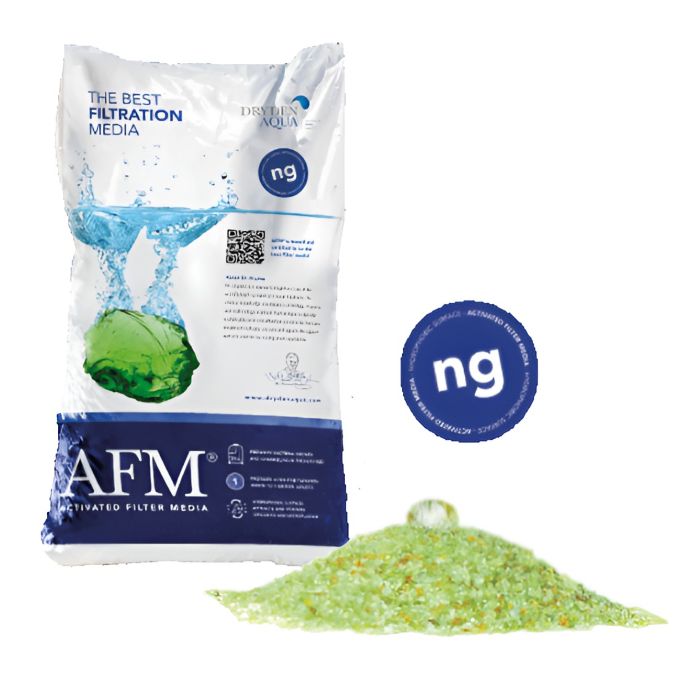 AFM® ng aktiviertes Filterglas 0,7–2,0 mm – 1 kg Packung, Filtermaterial für Poolfilteranlagen