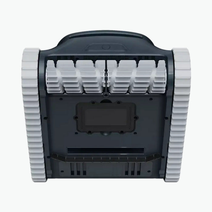 BWT Poolroboter ES Echo Unterseite – Ansaugung PVC-Bürsten Filtersystem 15 m³/h