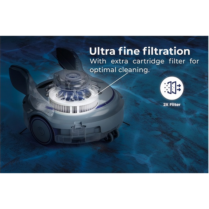 Gre Wet Runner Xpert Features – Plug and Play Poolsauger mit Lithium-Akku