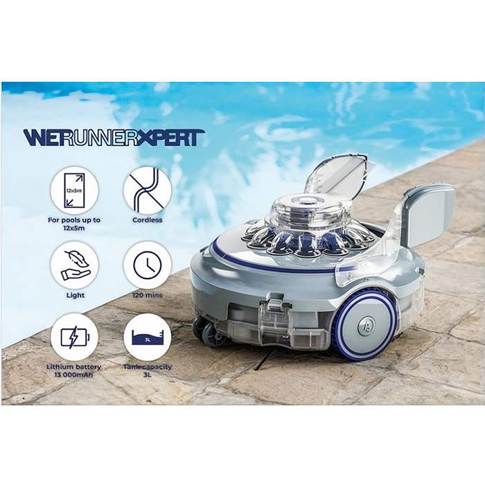 Gre Wet Runner Xpert Features 2 – 2 Stunden Betriebszeit, 6 Stunden Ladezeit