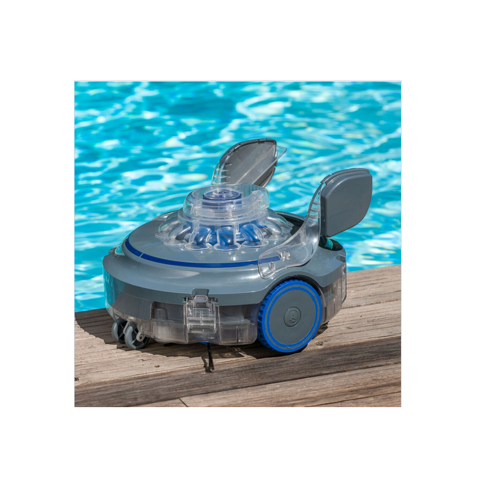 Gre Wet Runner Xpert Seitenansicht – kompakter leichter Poolroboter