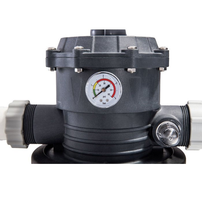 Wege-Ventil mit Manometer Sandfilteranlage SX3200