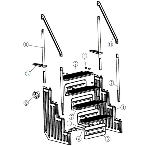 Gre Einbautreppe Easy Entry