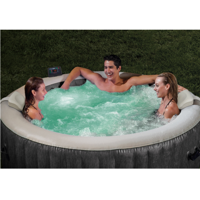 Intex Whirlpool PureSpa Greywood Deluxe, Ø 216x71 cm