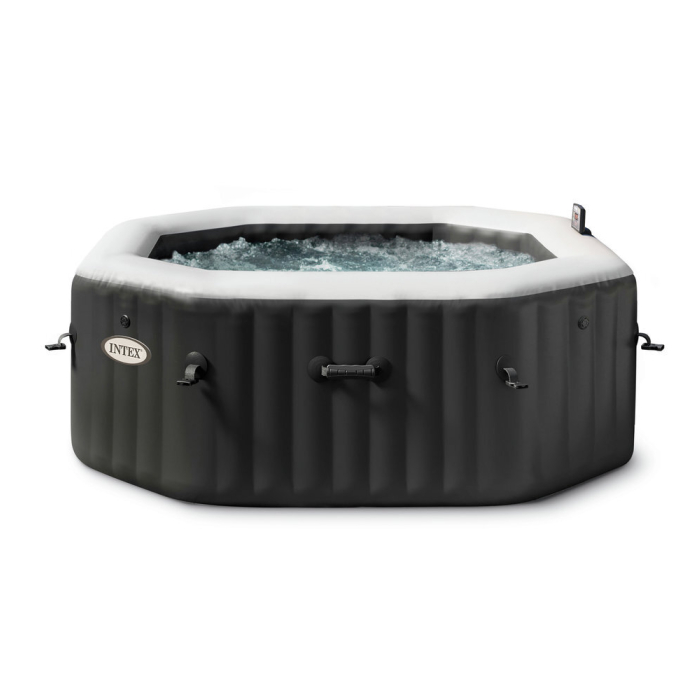 Intex Whirlpool PureSpa Jet & Bubble Deluxe Ocatgon Ø 201x71 cm, mit Salzwasser- & Kalkschutzsystem