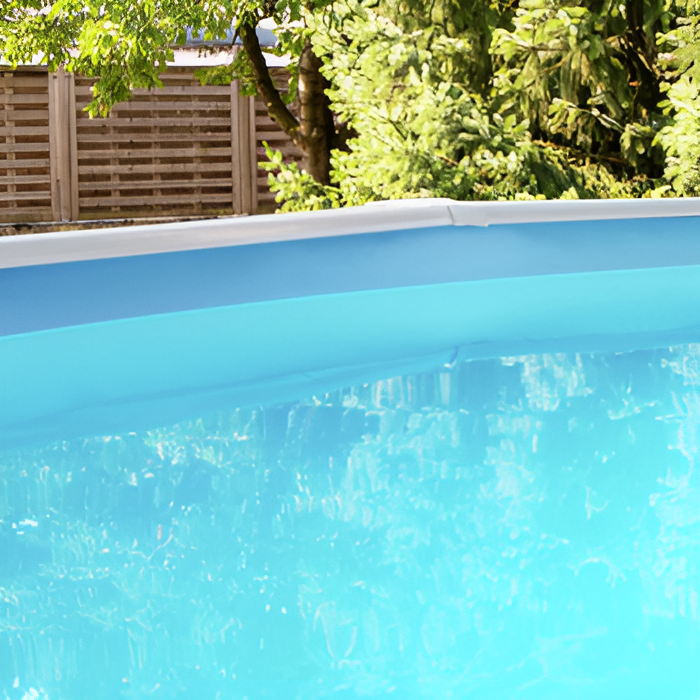 Steinbach Stahlwandpool Nuovo de Luxe II 550x120, weiß