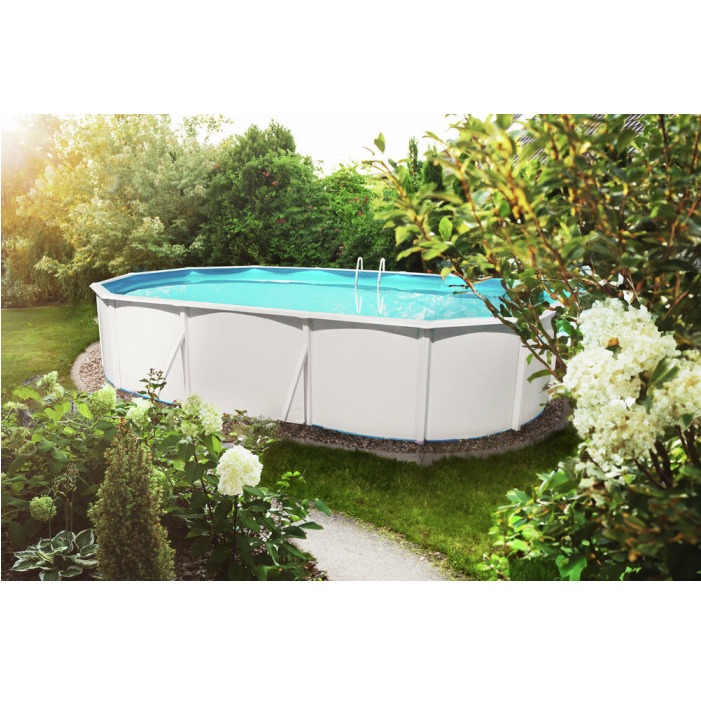 Steinbach Stahlwandpool Nuovo de Luxe oval 550x366x120 cm