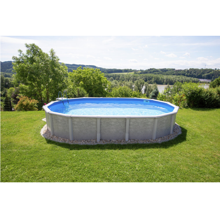 Steinbach Stahlwandpool Grande oval 730x366x135 cm