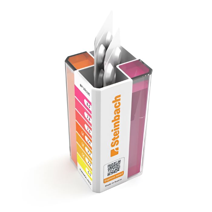 Steinbach Testkit inkl. Testtabletten für pH-Wert und Chlor, Testtabletten im Testkit