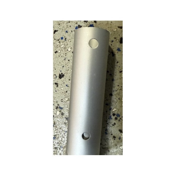 Teleskopstange Aluminium 3-teilig – handelsübliche Aufnahme kompatibel mit Bodensaugern, Bürsten und Keschern