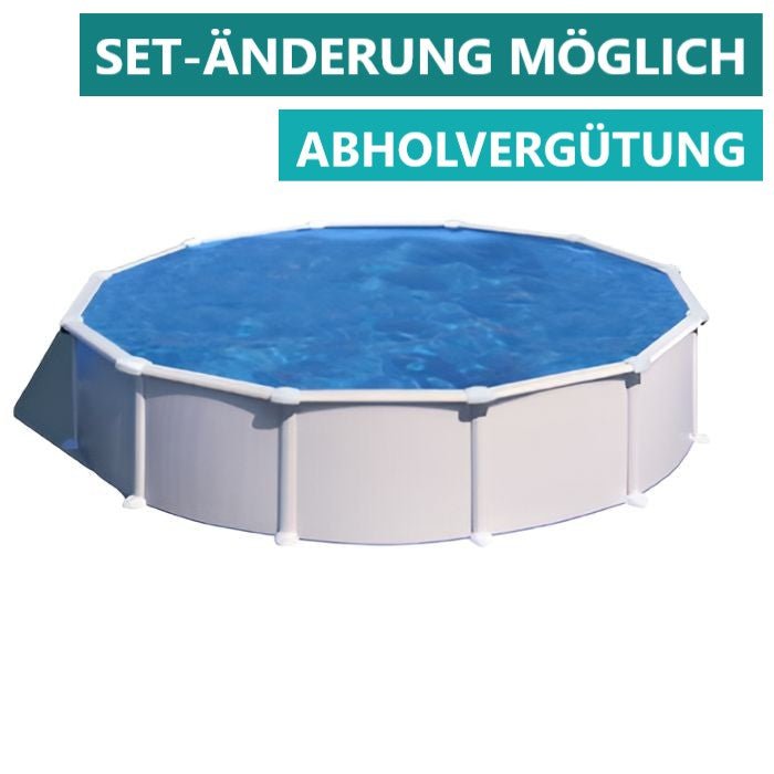 Gre Stahlwandpool Atlantis 550x132 cm, LAGERND