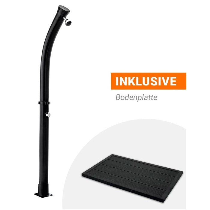 Solardusche Magic inkl. Bodenelement