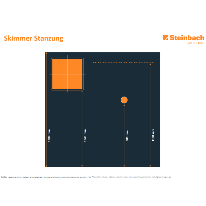 Steinbach Stahlwandpool Nuovo rund, 400x90 cm, Farbe weiß