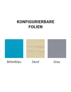 Poolfolien von MTH, konfigurierbar