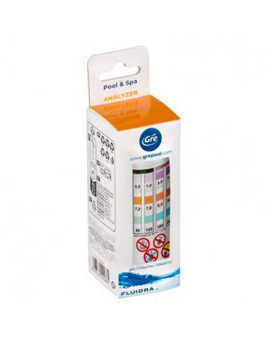 Gre Teststreifen Chlor + pH + Alkalität