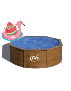 Gre Stahlwandpool Pacific 300x120 cm, LAGERND