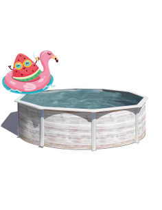 Gre Stahlwandpool Finnland 350x120 cm, LAGERND