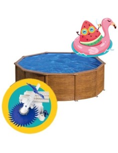 Gre Stahlwandpool Pacific 460x120 cm, LAGERND, starke Sandfilteranlage