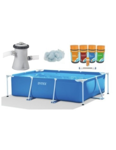 Intex Frame Pool Family 220x150x60 cm, Komplettset