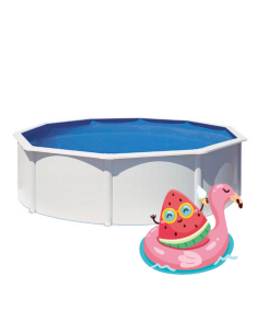 Gre Stahlwandpool Atlantis 350x132 cm, LAGERND