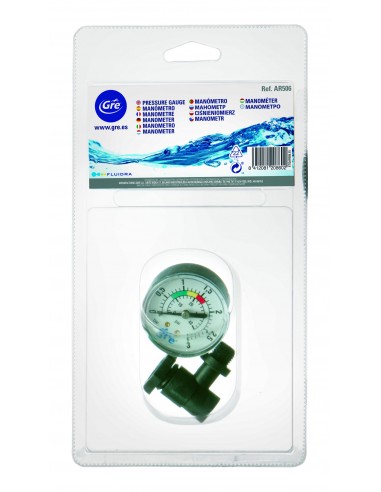 Pool filter Manometer, Spa-/Pool-/Aquarium Wasserdruck messer, 2