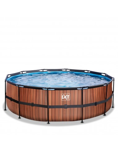 Exit Frame Pool Wood 450x122 cm