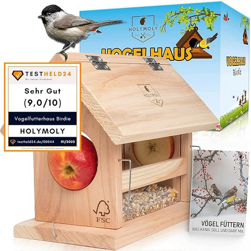 Vogelfutterhaus Holymoly Birdie 2.0