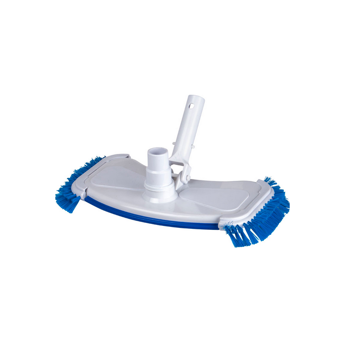 Gre Pool-Reinigungsset 8-teilig – Bodensauger mit seitlichen Bürsten und Schlauchanschluss Ø 32/38 mm für alle Beckenformen