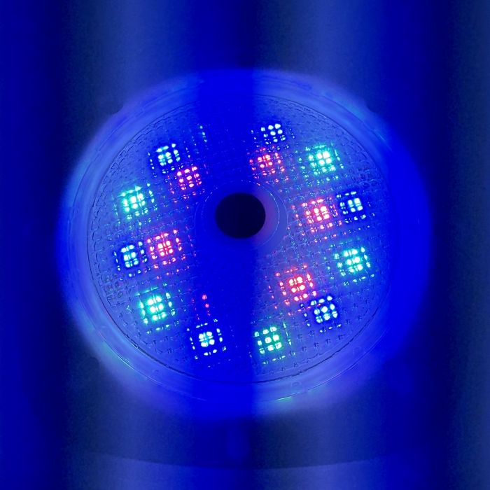 Seamaid  LED-Scheinwerfer, mit Magnet, Kunststoff weiss/anthrazit, LED weiß/RGB