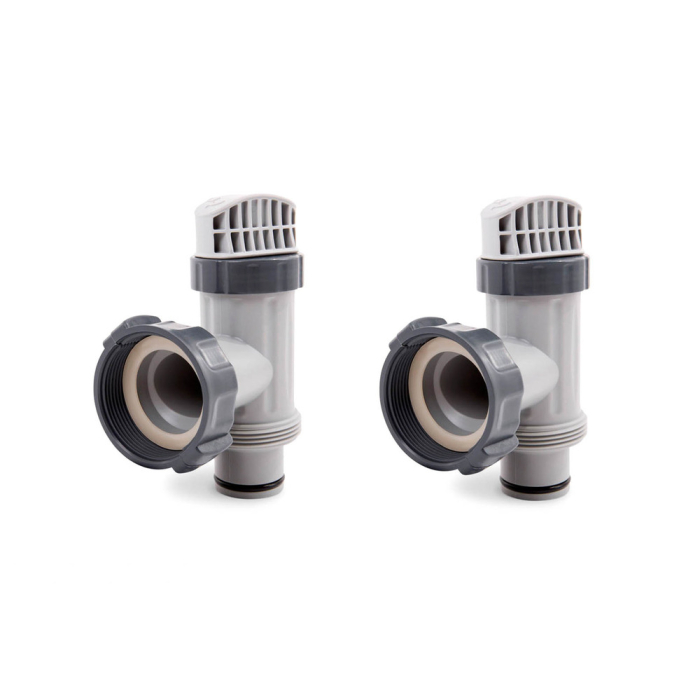 Intex Absperrschieber – Original Ersatzteil, 1er oder 2er Packung, für Schlauch Ø 38 mm