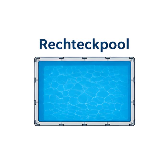 Solarfolie für Rechteck Pool
