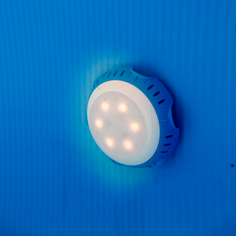 Gre Einlaufdüse mit LED Beleuchtung, Weiß