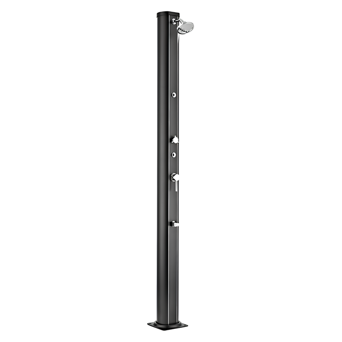 Gre Solardusche Aluminium, 1 teilig