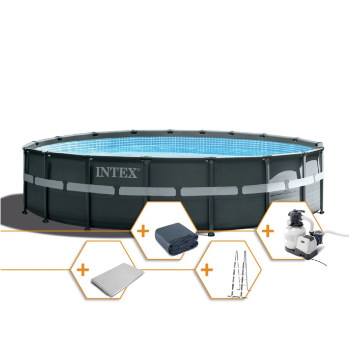 Intex Frame Pool Ultra Rondo XTR Ø 549x132 cm