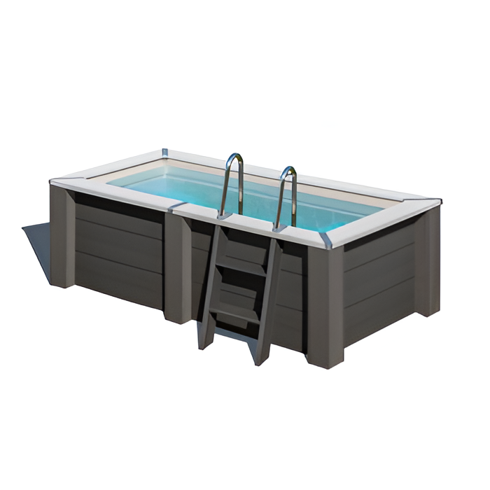 Gre Composite/WPC rechteckig 455x315x126 cm, NEU