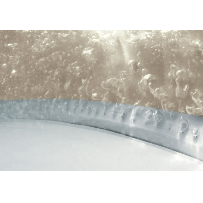 Intex Whirlpool PureSpa Chevron Deluxe Square, ⧄ 239x71 cm, mit Salzwasser- & Kalkschutzsystem
