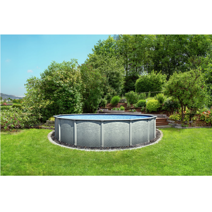 Steinbach Stahlwandpool Grande rund Ø 457x135 cm
