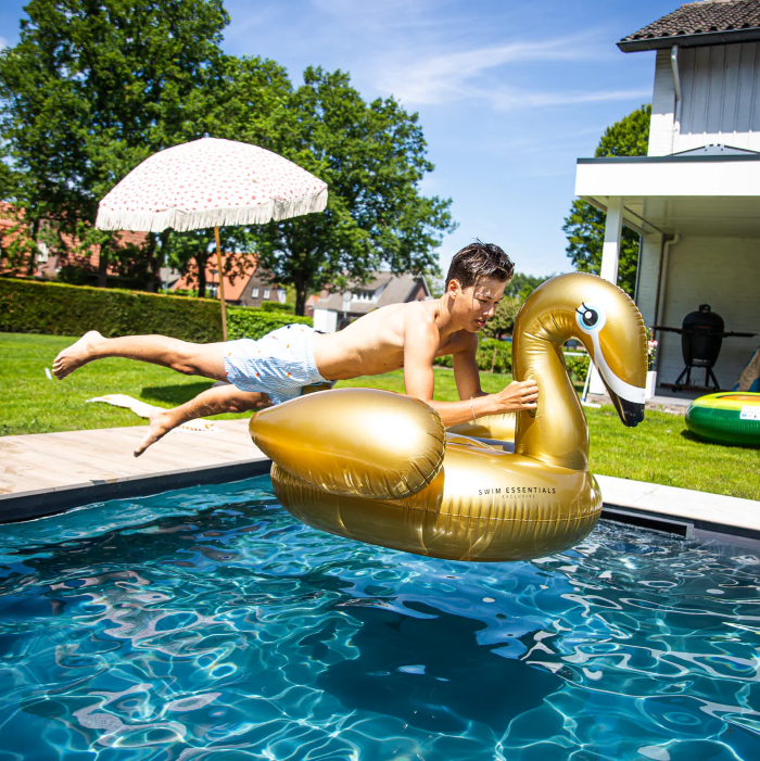 Swim Essentials Schwan XXL, Gold