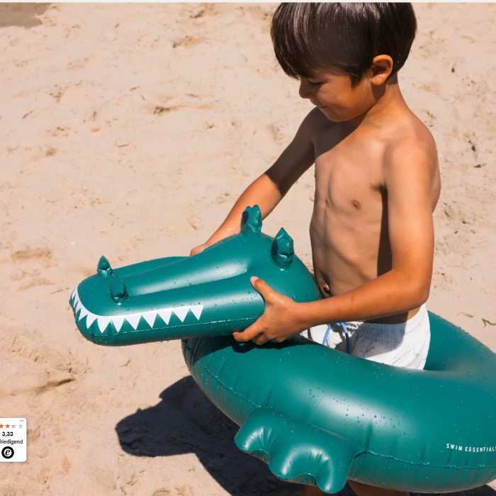 Swim Essentials Schwimmring Krokodil