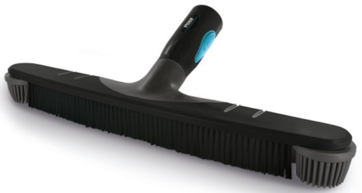 Steinbach Pool Professional Beckenbürste lang 45 cm – flexible Kunststoffbürsten für effiziente Poolfolien-Reinigung