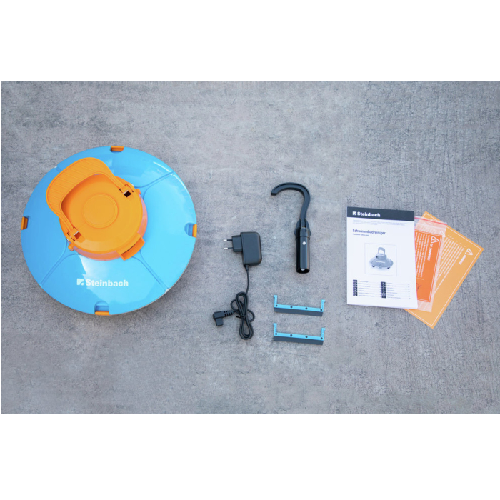 Steinbach Poolrunner Battery Basic 2.0 Lieferumfang – Poolroboter mit Zubehör