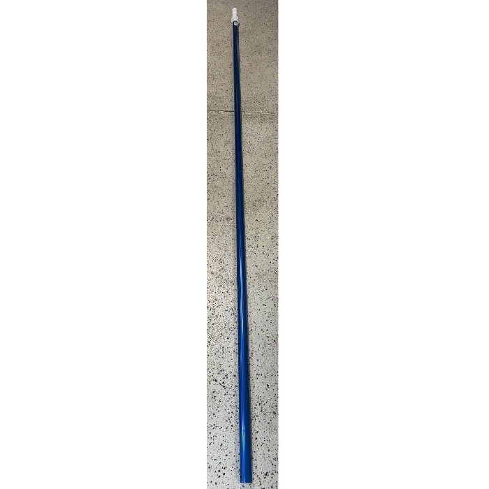 Steinbach Teleskopstange Aluminium 2-teilig – blaue Aluminiumstange Ø 32 mm, teleskopierbar 2,40–4,60 m, europaweit genormte Aufnahme