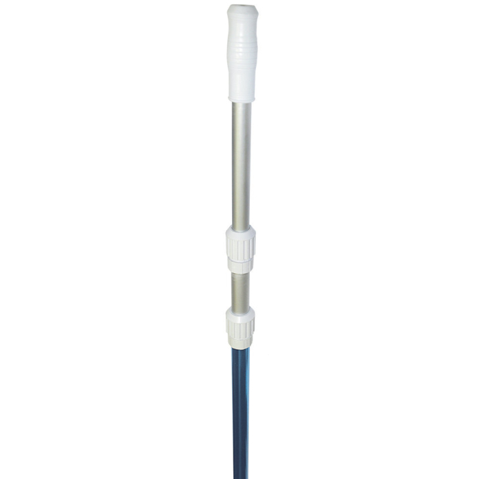 Steinbach Teleskopstange Aluminium 3-teilig – blaue Aluminiumstange, teleskopierbar 1,20–3,60 m, Ø 32 mm