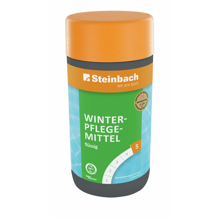 Steinbach Winterpflegemittel 1 l – verhindert Algenwachstum und Kalkablagerungen beim Einwintern des Pools