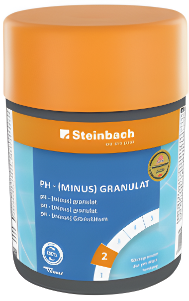 Steinbach pH-Minus Granulat 0,5 kg – pH-Wert senken auf 7,0–7,4 für optimale Poolpflege