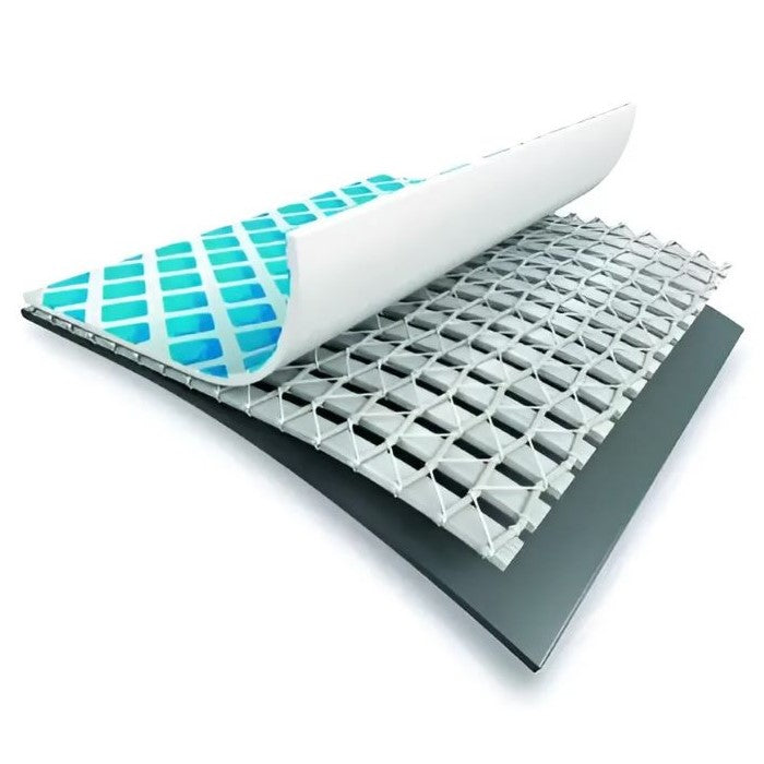 Intex Frame Pool Ultra Quadra XTR 975x488x132 cm, Kombianlage, Reinigungsset, Volleyballset + Solarnoppenfolie